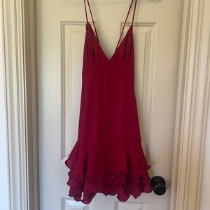 Olivaceous Vibrant Red Dress Small Never Worn New With Tags